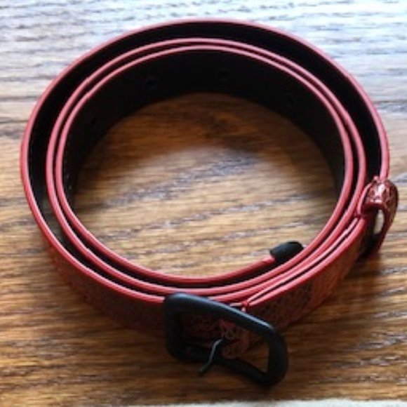 Bottega Veneta NWOT Python Skinny Belt